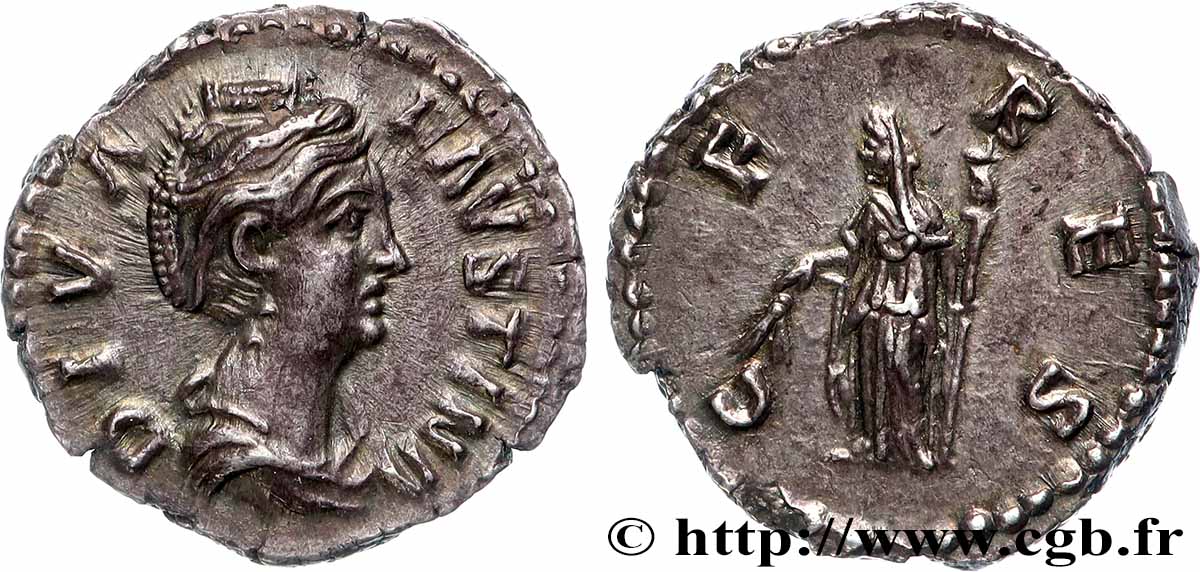 FAUSTINA MAJOR Denier MS