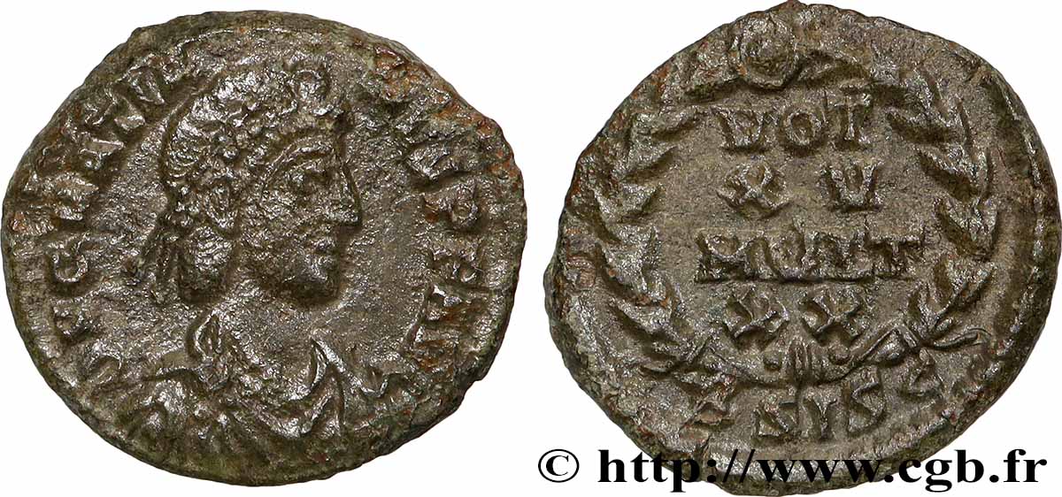 GRATIAN Nummus AU