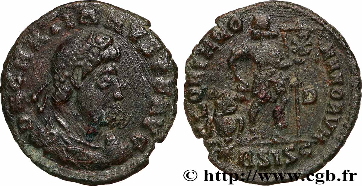 GRATIAN Nummus XF