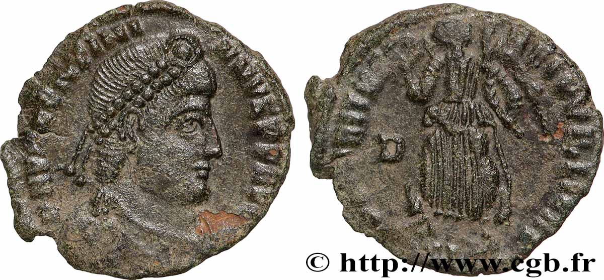 VALENTINIAN I Nummus AU/XF