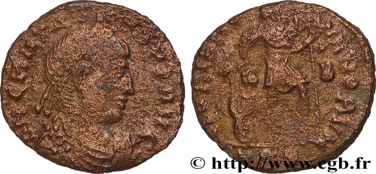 GRATIAN Nummus XF