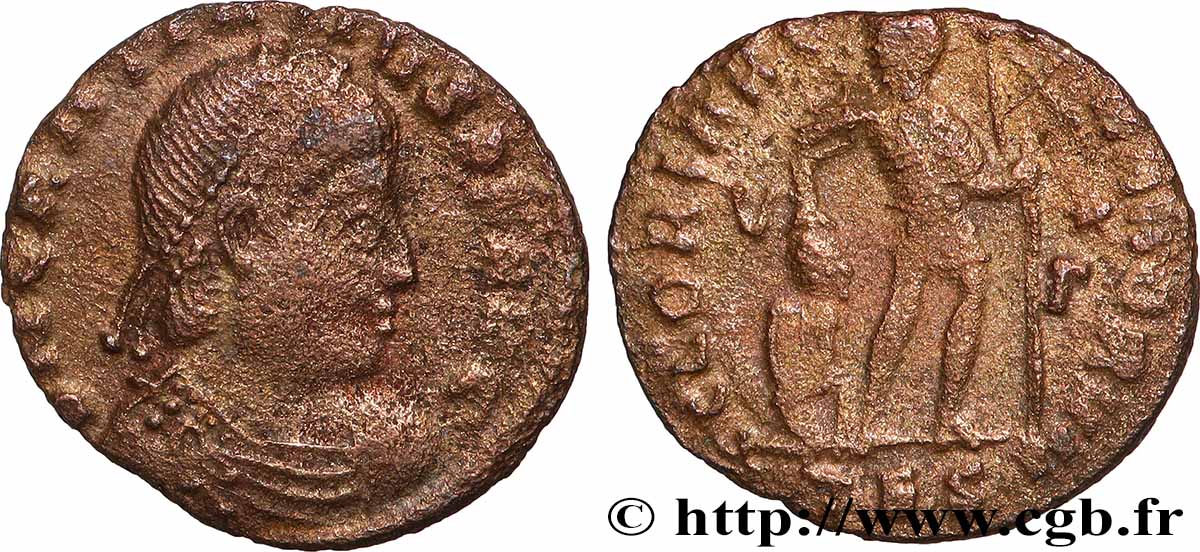 GRATIAN Nummus XF