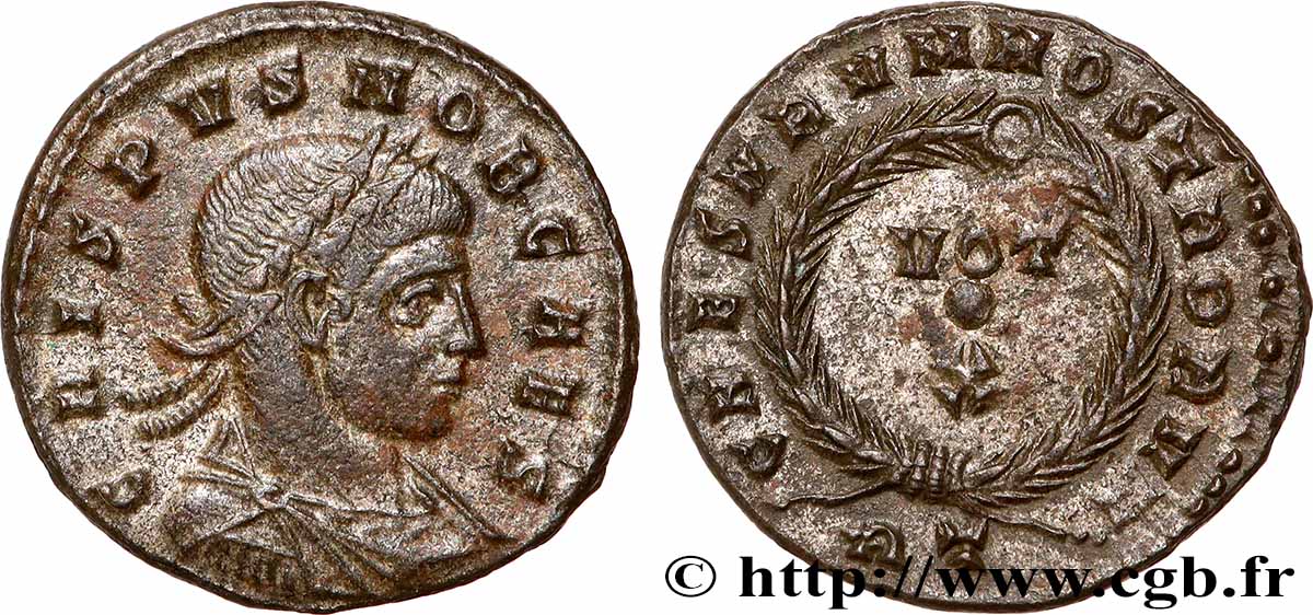 CRISPUS Centenionalis ou nummus MS/MS