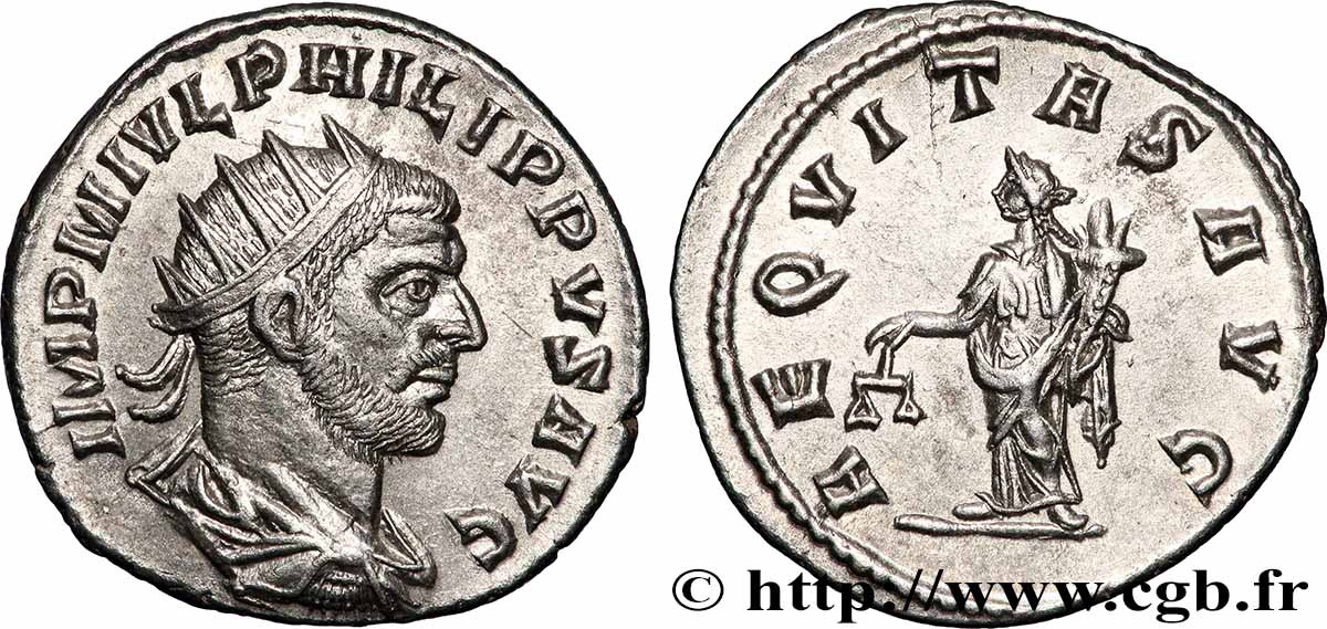 PHILIPPUS Antoninien MS