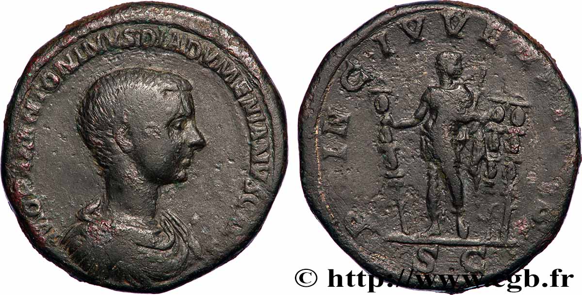 DIADUMENIAN Sesterce XF