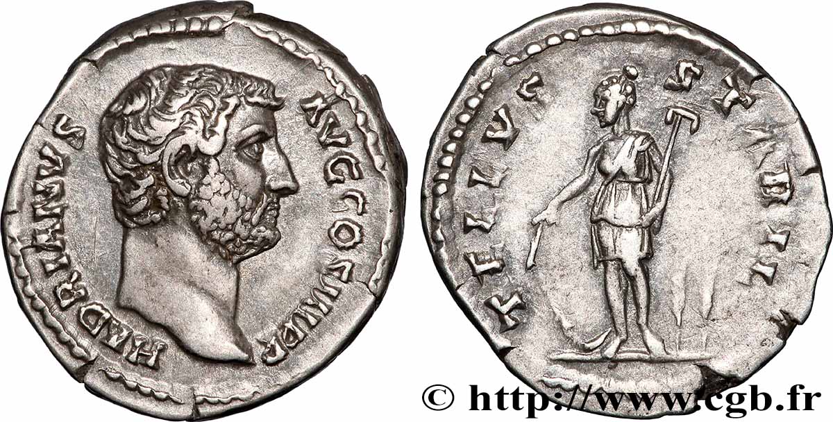 HADRIAN Denier AU/AU