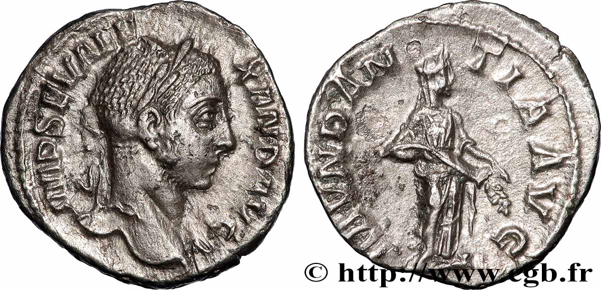SEVERUS ALEXANDER Denier AU