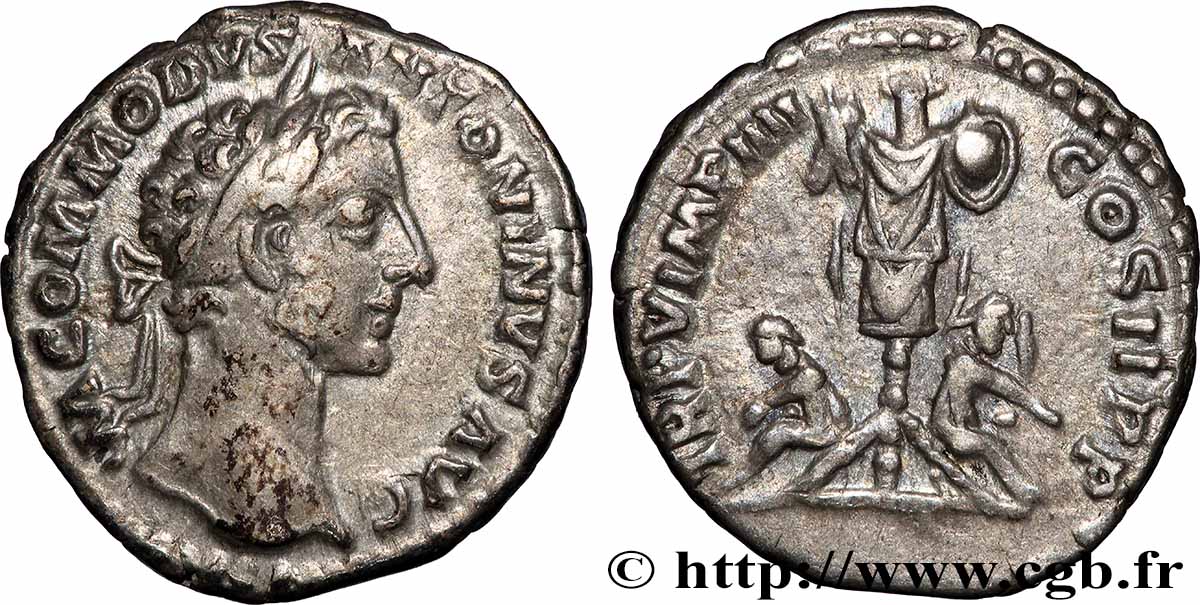 COMMODUS Denier XF