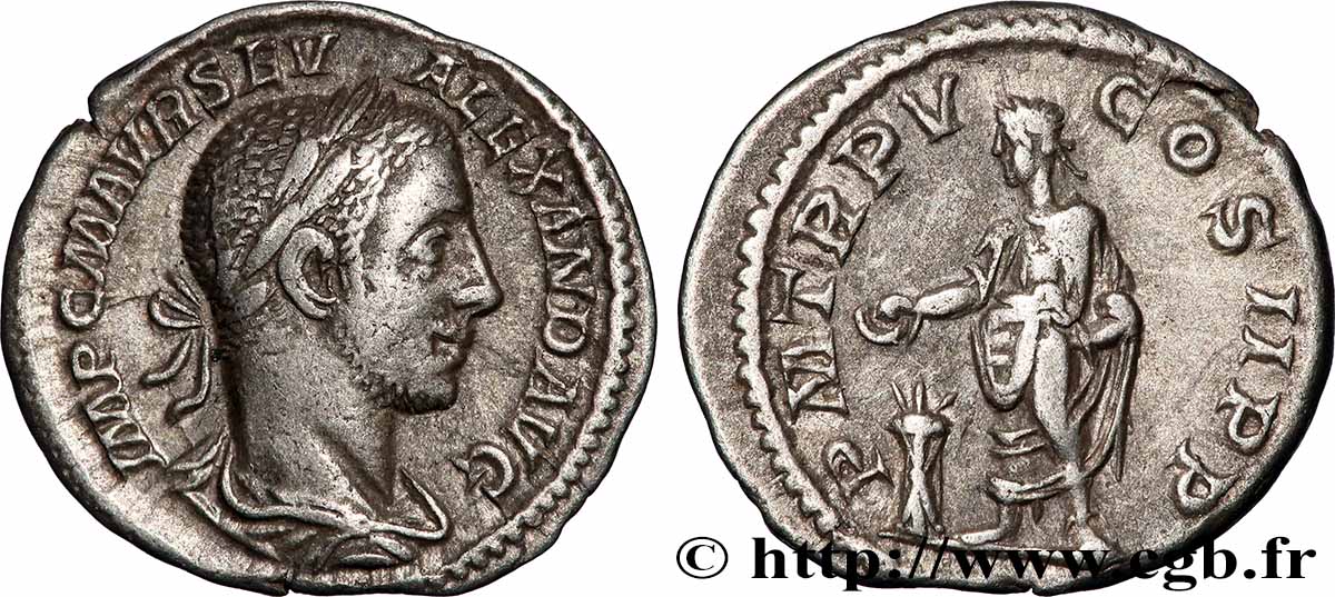 SEVERUS ALEXANDER Denier AU