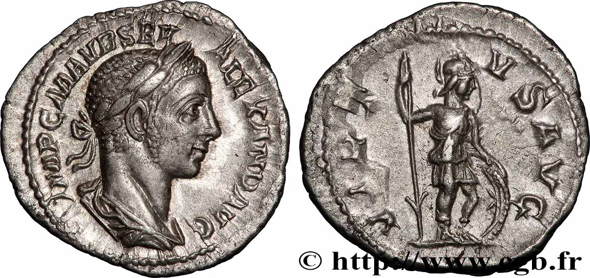 SEVERUS ALEXANDER Denier AU