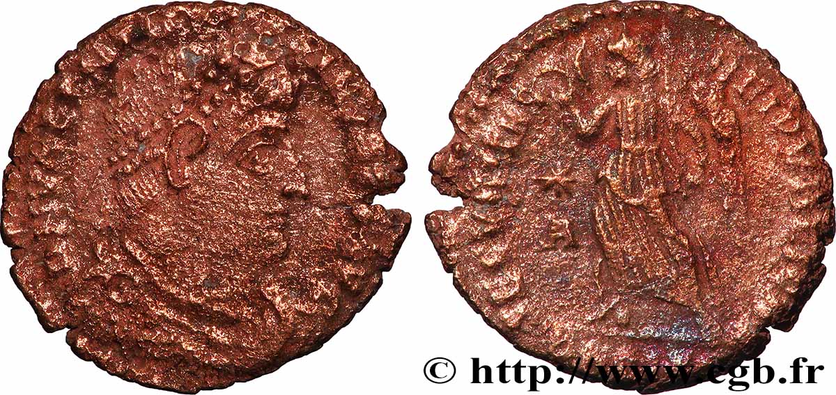 VALENTINIAN I Nummus VF/XF