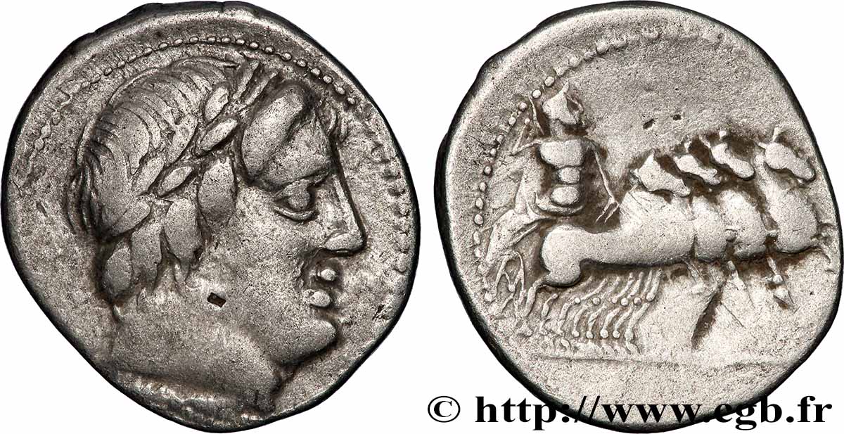 REPUBBLICA ROMANA - ANONIMO Denier BB