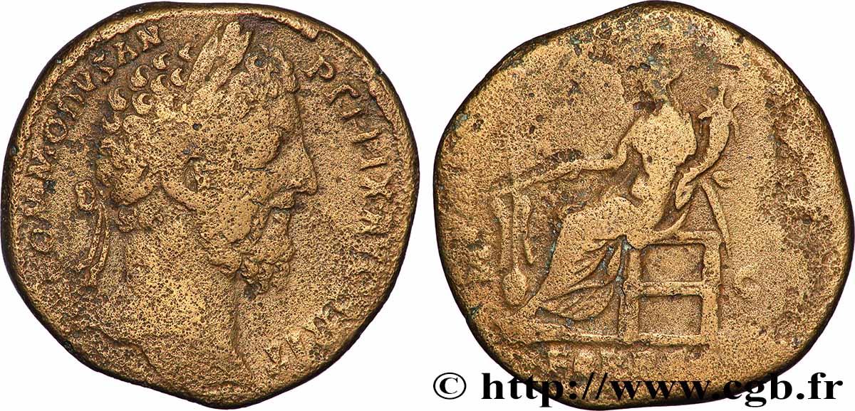 COMMODUS Sesterce VF