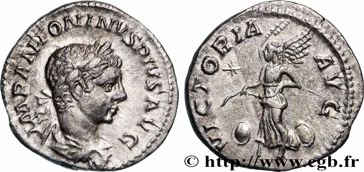 ELAGABALUS Denier AU