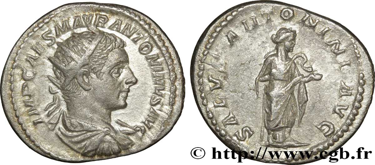 ELAGABALUS Antoninien AU