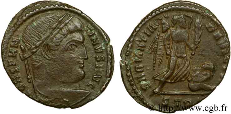 CONSTANTIN Ier LE GRAND Centenionalis ou nummus TTB