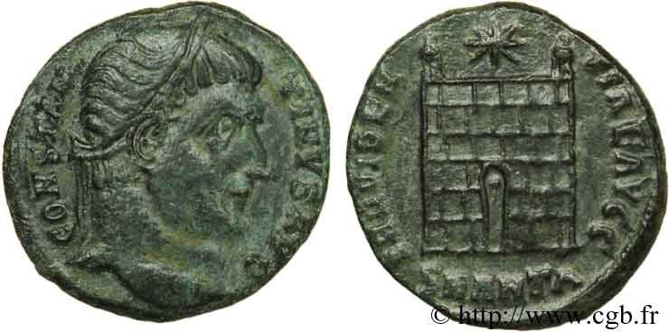 CONSTANTIN Ier LE GRAND Centenionalis ou nummus TTB