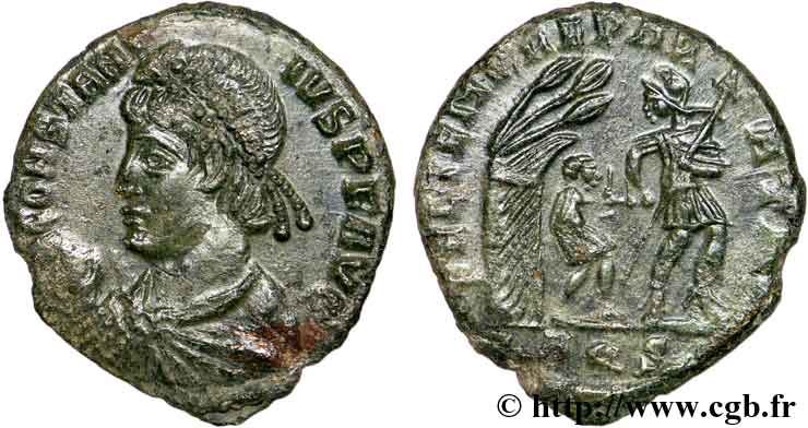 CONSTANCE II Maiorina, (MB, Æ 2) SUP