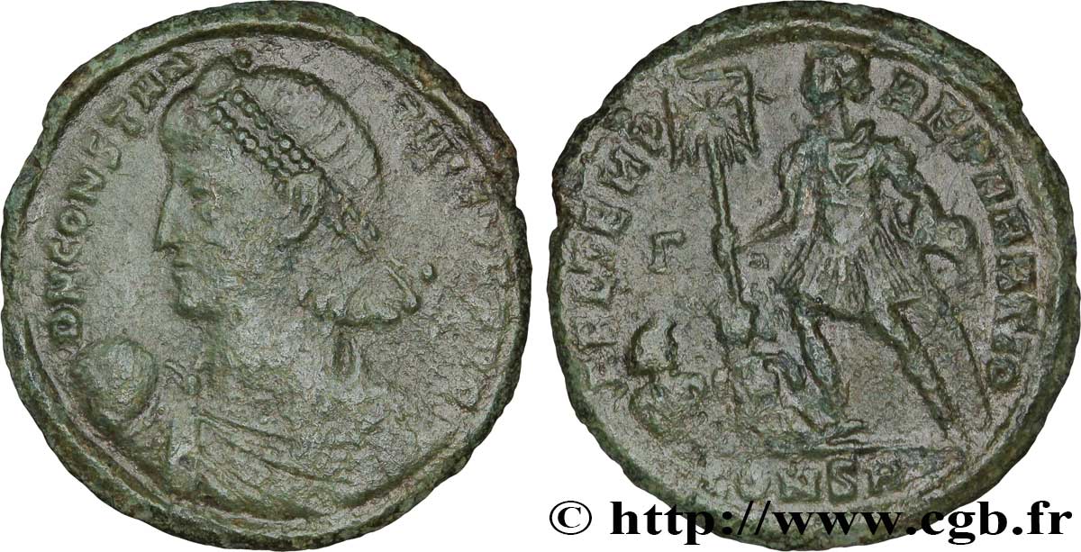 CONSTANCE II Maiorina, (MB, Æ 2) TTB