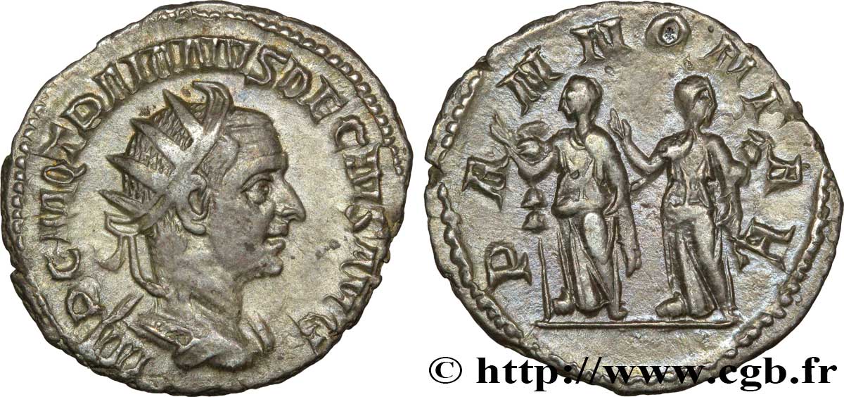 TRAJAN DECIUS Antoninien AU