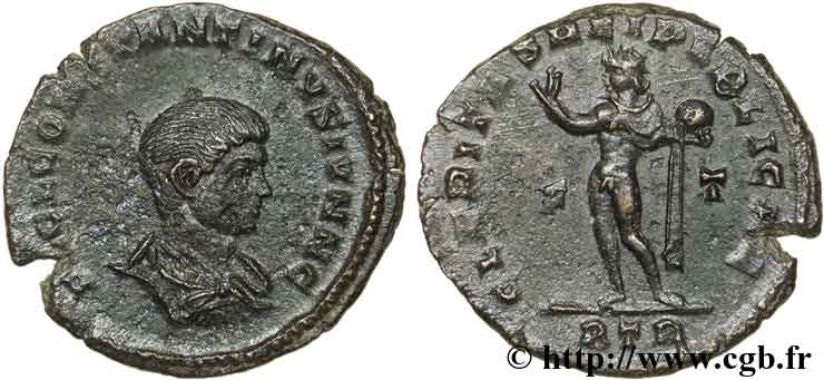 CONSTANTIN II Centenionalis ou nummus SUP