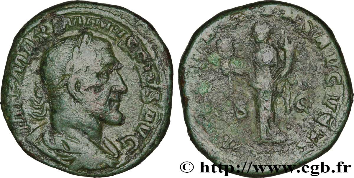 MAXIMIN Ier THRACE Sesterce TB+/TB