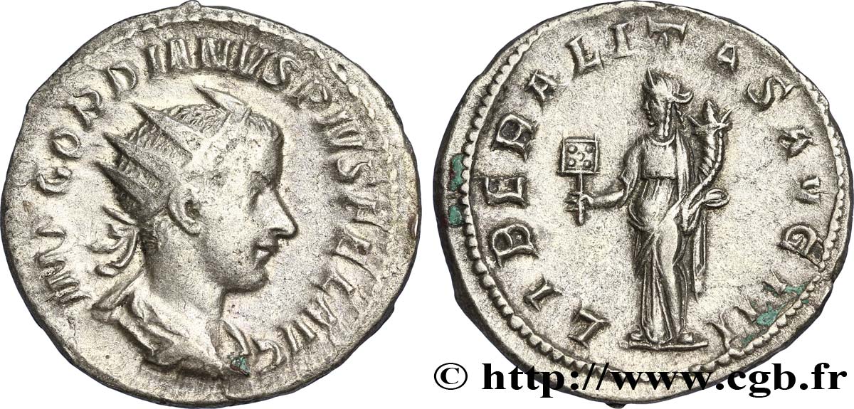 GORDIANUS III Antoninien SS/fVZ