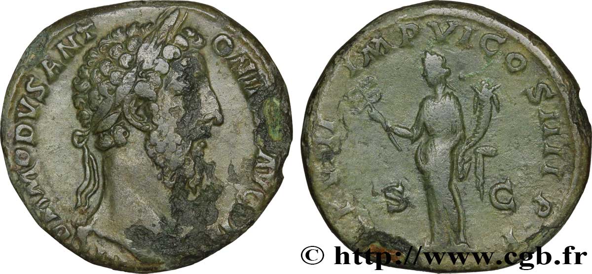 COMMODE Sesterce TB+