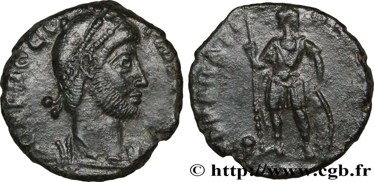 PROCOPE Maiorina ou nummus, (PB, Æ 3) TTB