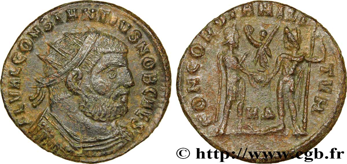 CONSTANCE Ier CHLORE Pseudo ou néo-aurelianus TTB+