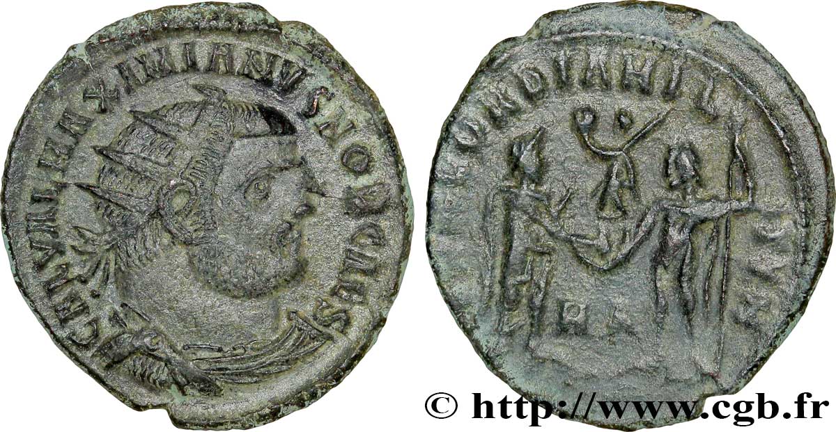 GALÈRE Pseudo ou néo-aurelianus TTB