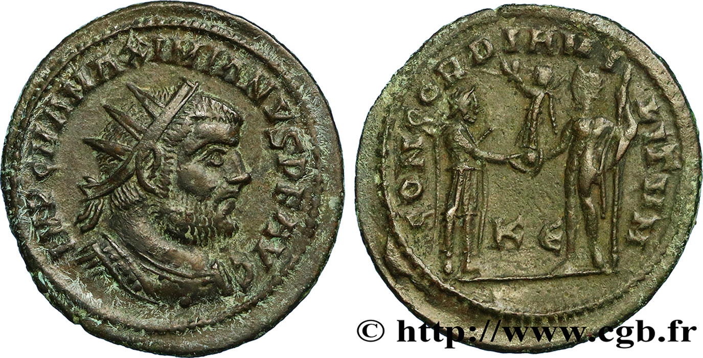 MAXIMIANUS HERCULIUS Pseudo ou néo-aurelianus fVZ