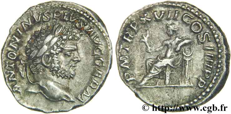 CARACALLA Denier TTB+/TTB
