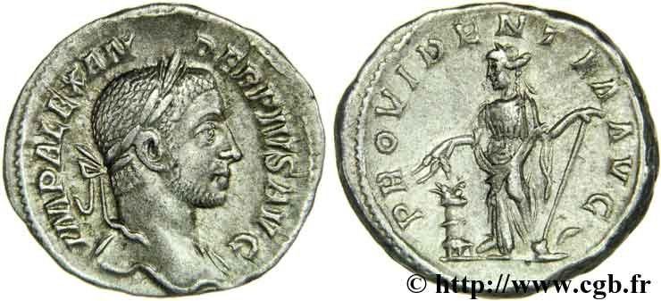 ALEXANDRE SÉVÈRE Denier TTB+