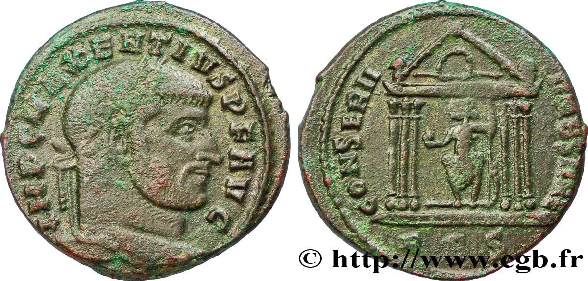 MAXENTIUS Follis ou nummus XF