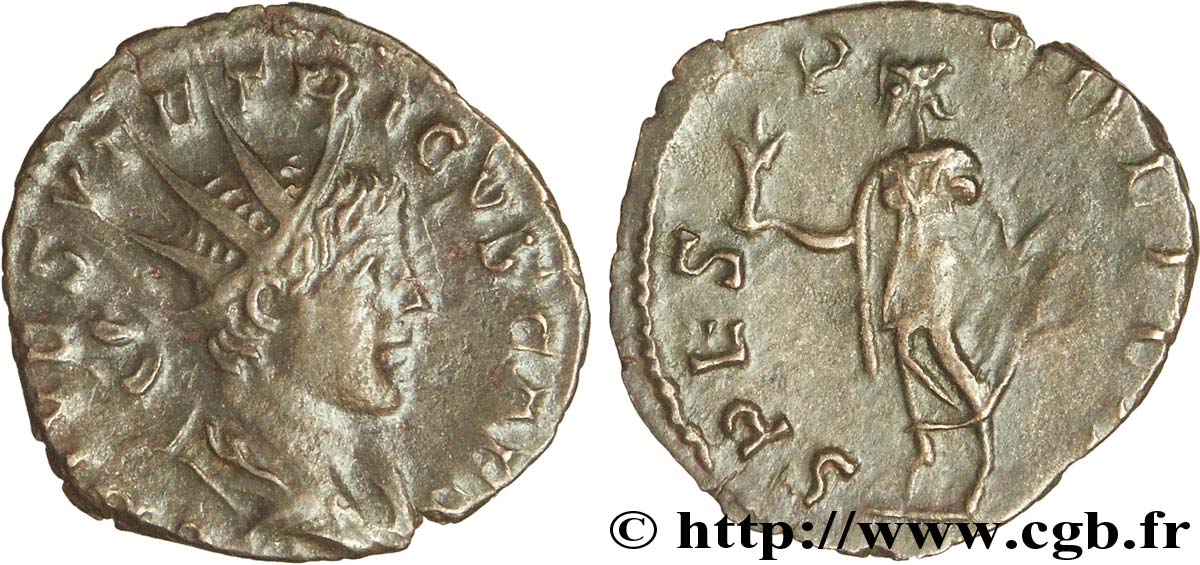 TÉTRICUS II Antoninien TTB