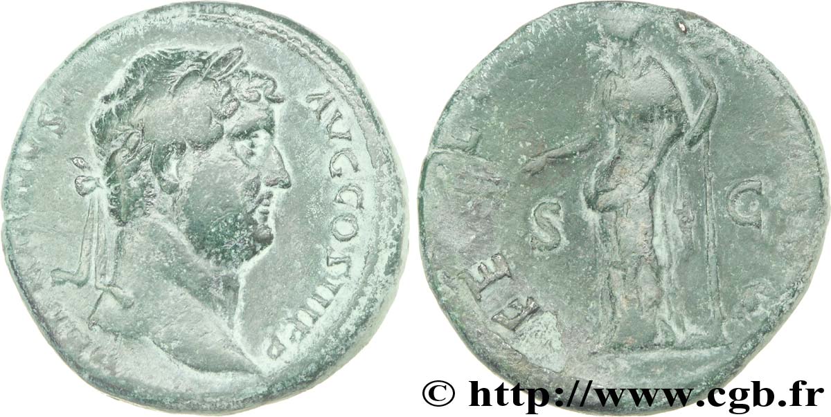 HADRIEN Sesterce TB+
