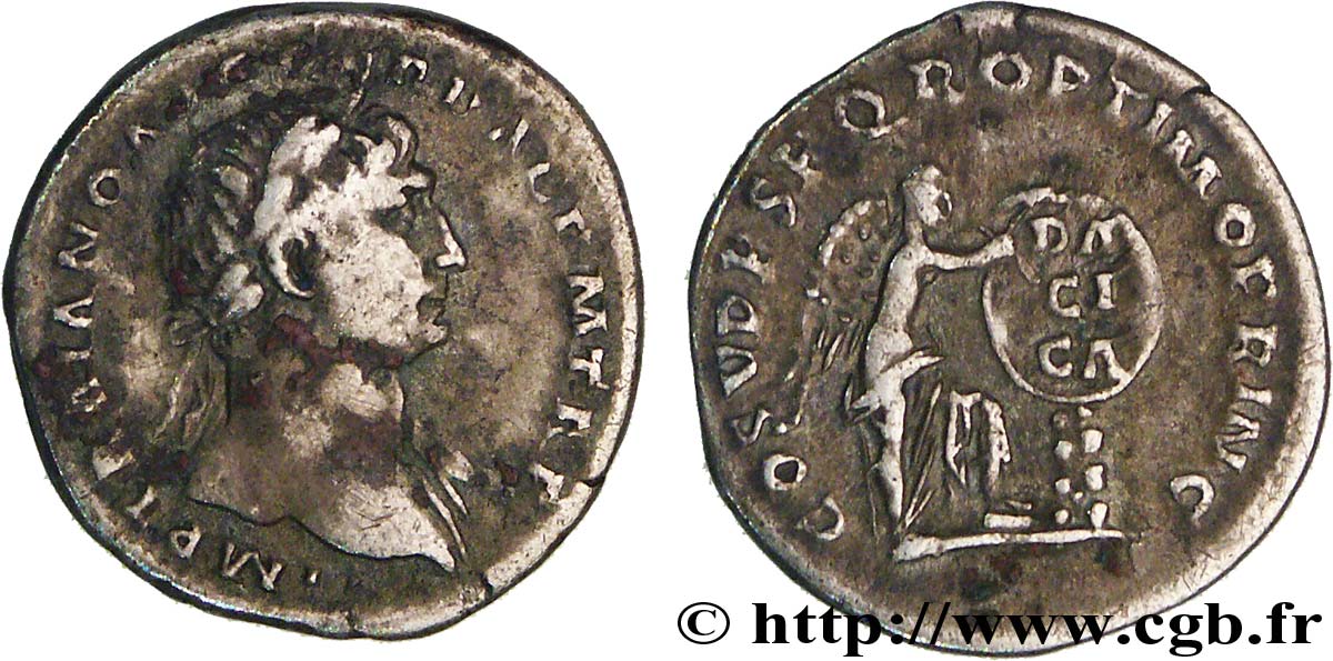 TRAJAN Denier TB+
