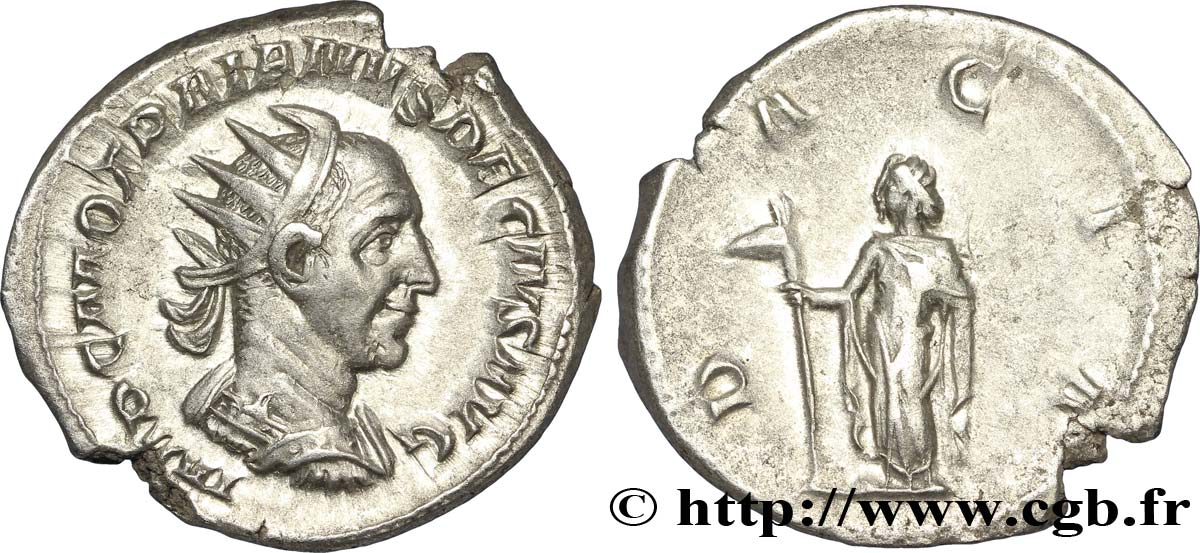 TRAJAN DÈCE Antoninien TTB+/TTB
