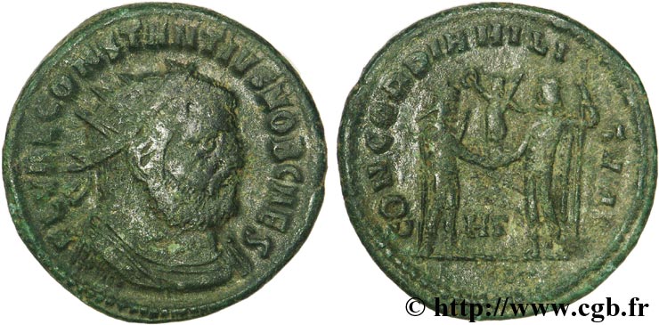 CONSTANCE Ier CHLORE Pseudo ou néo-aurelianus TTB
