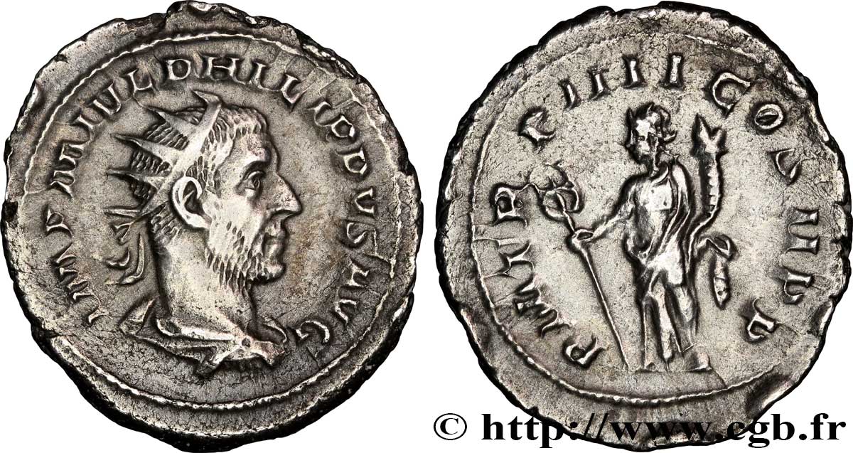 PHILIPPE Ier L ARABE Antoninien TTB