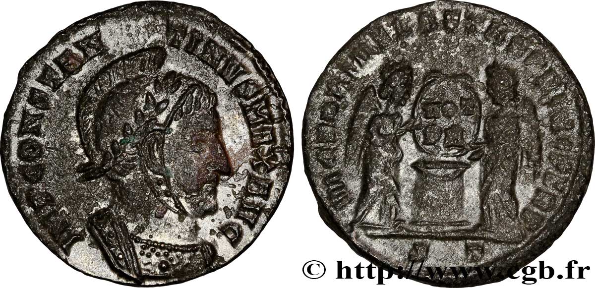 CONSTANTIN Ier LE GRAND Centenionalis ou nummus SUP/TTB