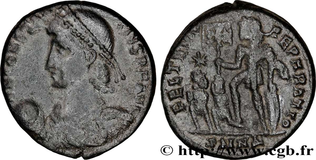 CONSTANCE II Maiorina, (MB, Æ 2) TTB