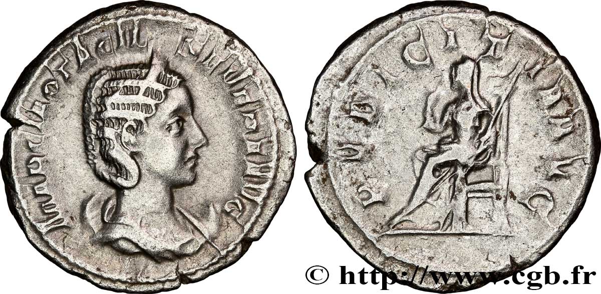 OTACILIA SEVERA Antoninien TTB+/TB+