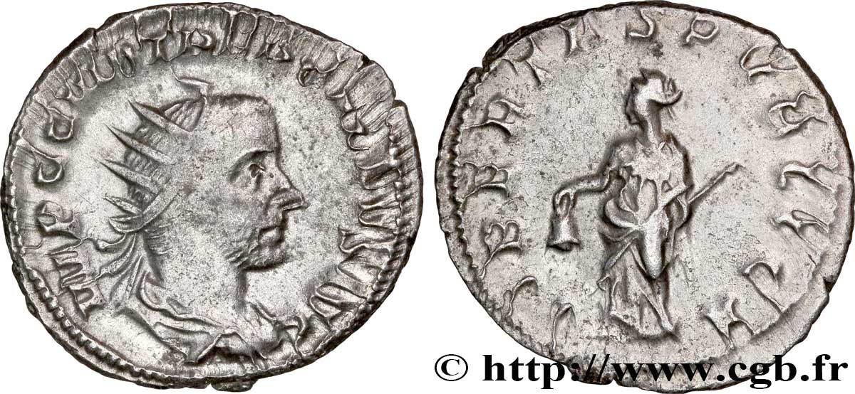 TRÉBONIEN GALLE Antoninien TTB