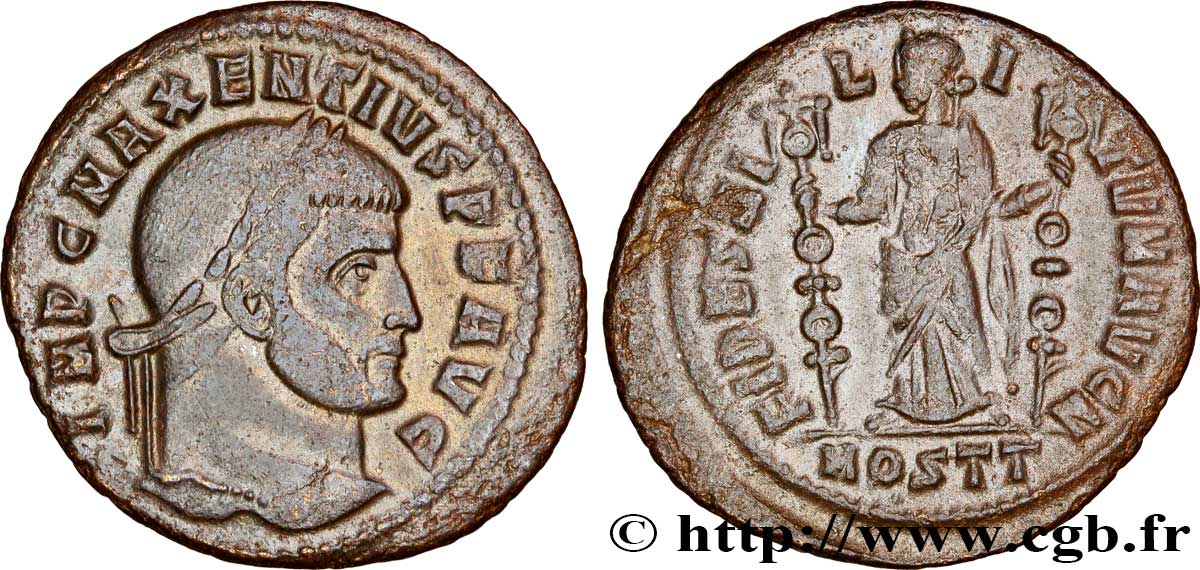 MAXENCE Follis ou nummus SUP