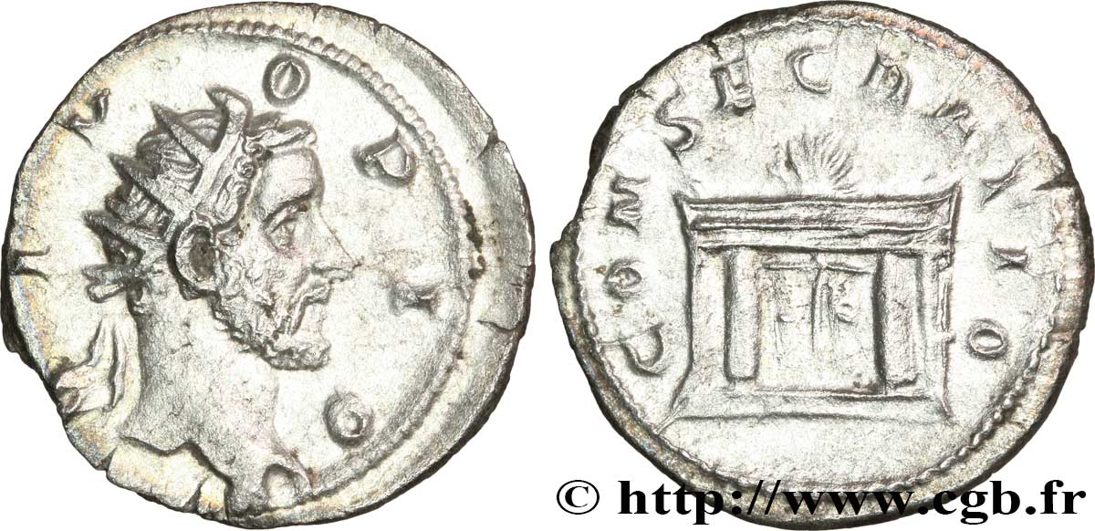 DIVI restitution de TRAJAN DÈCE Antoninien TTB+