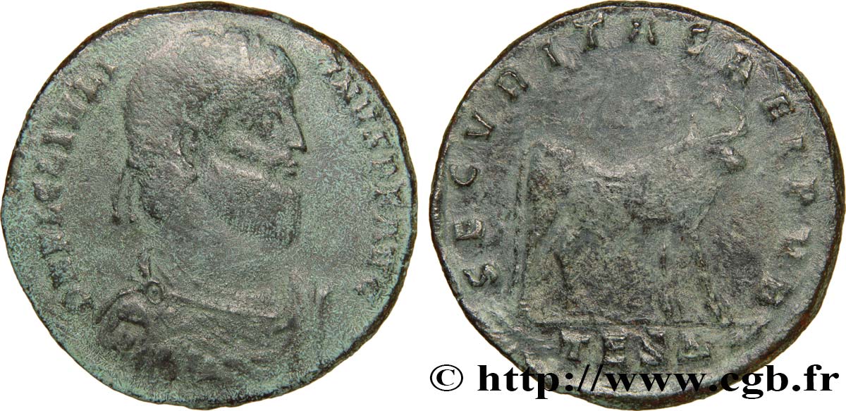 JULIEN II LE PHILOSOPHE Double maiorina, (GB, Æ 1) TB+