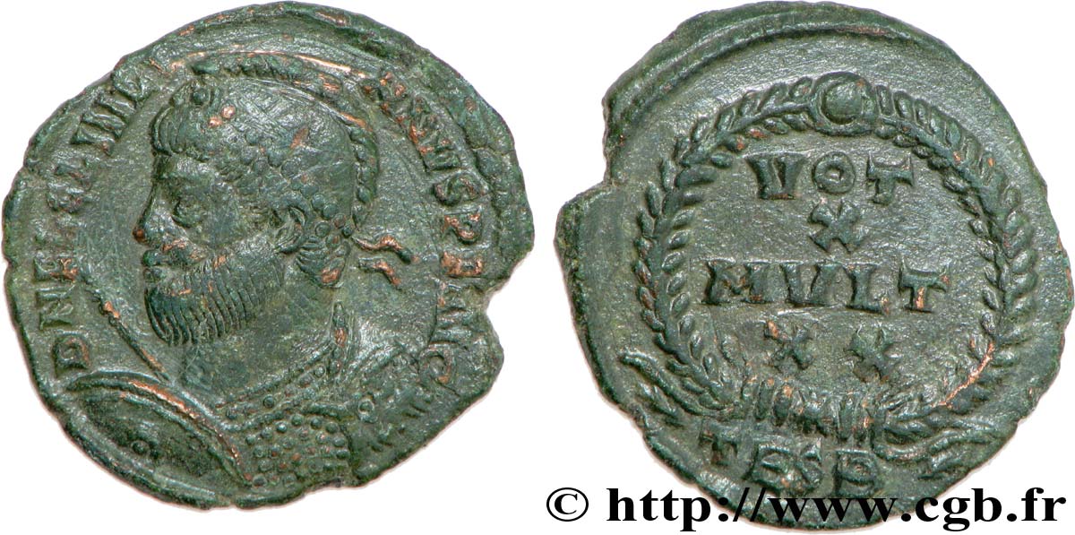 IULIANUS II DER PHILOSOPH Maiorina ou nummus, (PB, Æ 3) VZ