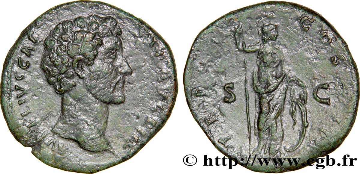 MARC AURÈLE Sesterce TTB